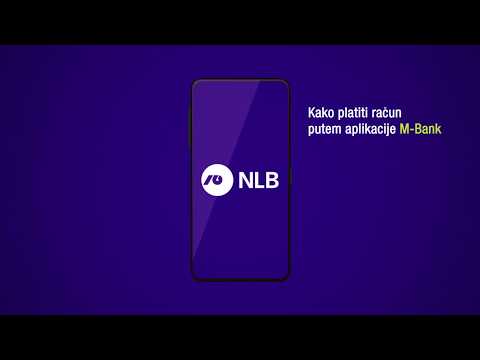 Kako platiti račun u M-Bank aplikaciji NLB Banke?
