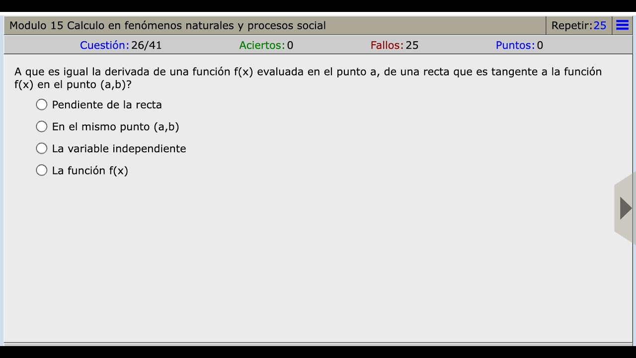 Modulo 15 Calculo en fenómenos naturales y procesos social| A que es