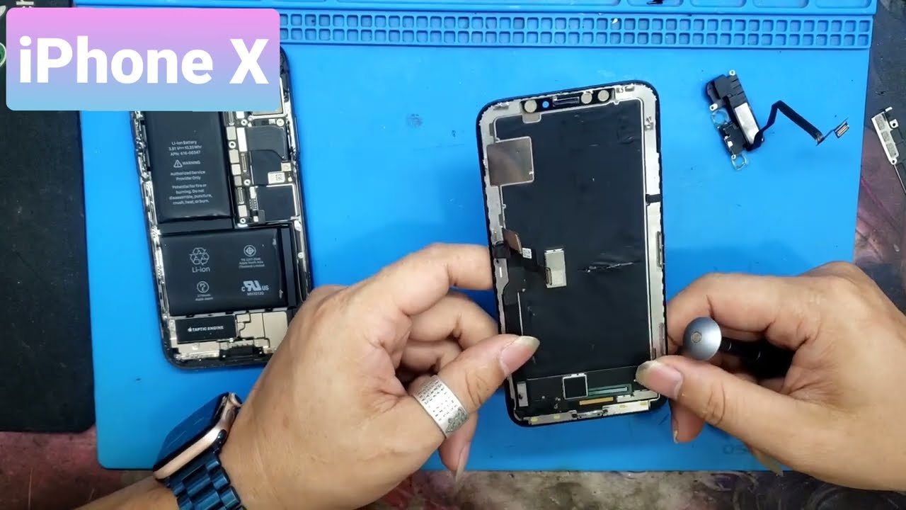 iPhone X screen replacement / iPhone X screen removal procedure