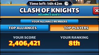 Clash Of Knights Alliance Quest - October 2023 - Empires And Puzzles screenshot 2