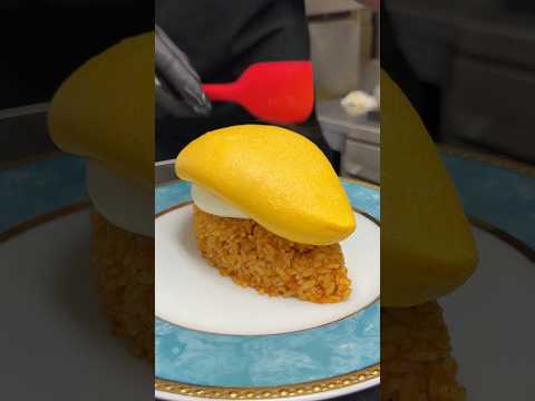 Rich Cheese Omelette Rice🍳