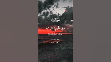 سورة النساء الآية 10 ياسر الدوسري