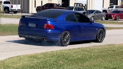 Cammed Pontiac GTO!! 🔥🔥#pontiac #gto #cammed #hptuners #wilwood