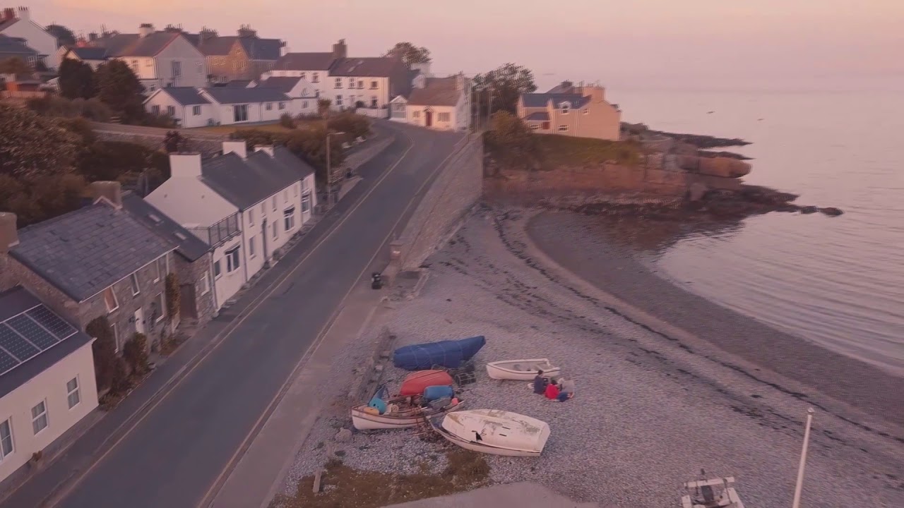 Idyllic Beach Cottage Moelfre Anglesey Youtube