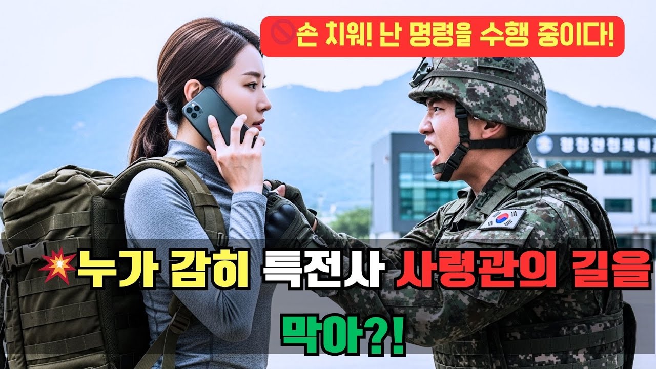 특전사 3스타 여성 사령관, 무시한 군인 앞에서 진짜 정체를 드러내다!