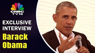 Barack Obama (Former US President) Interview With Karan Thapar | HT Leadership Summit | CNBC TV18