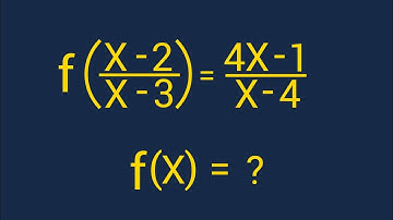 Functionele vergelijking | Trucs voor toelatingsexamen Harvard Universiteit | f(X)=?