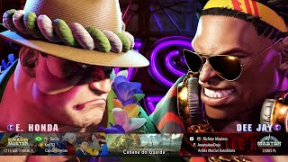 Street Fighter 6 - Berilo (E. Honda) vs Richter Masters (Dee Jay)