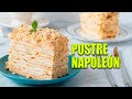 Receta fácil y deliciosa de pastel napoleón ¡Prepáralo en casa como un profesional