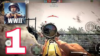 WORLD WAR HEROES : WWII FPS ANDROID  GAMEPLAY | CAMERTON |Online 550MB+ | AZUR INTERACTIVE Games screenshot 5