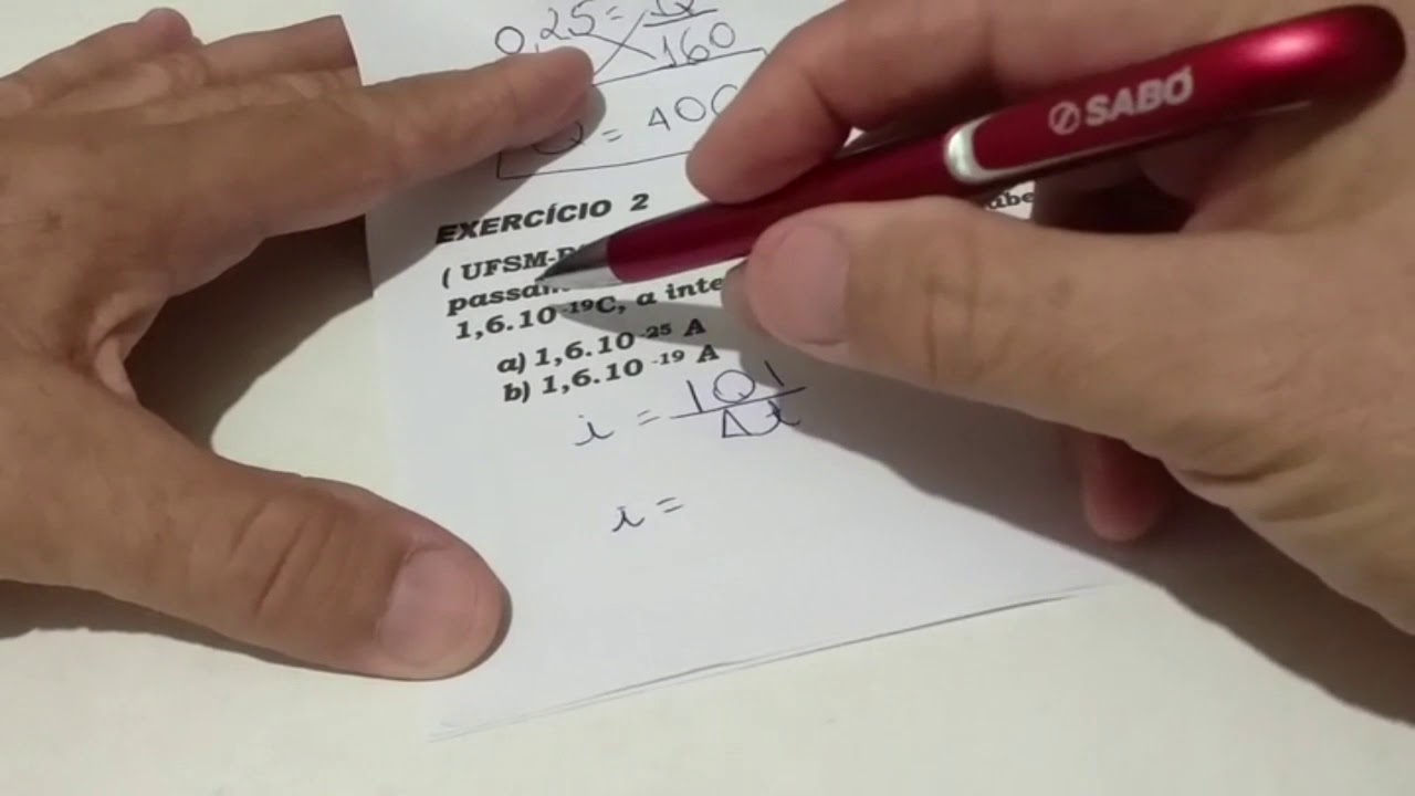 AULA 41  -  FÍSICA  - ELETRODINÂMICA -  INTENSIDADE DE CORRENTE ELÉTRICA