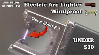 Electric Arc Windproof Lighter Joetecktips