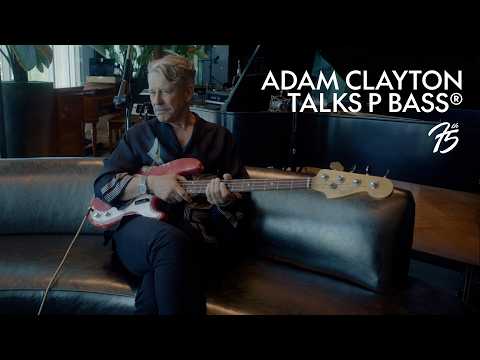 Adam Clayton Talks the Precision Bass | Fender