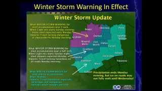 NWS Fort Worth Winter Weather Briefing 2/21/2015