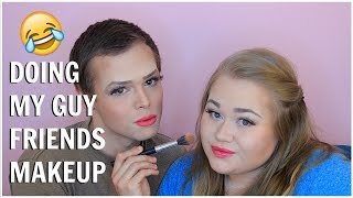 Doing My Guy Friends Makeup