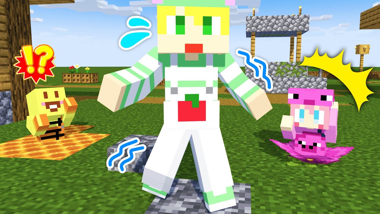 【マイクラ】自分の色のブロックに立ったら４ぬ世界で全員集合できるのか...?!【AMPTAKxCOLORS】【アンプタック】