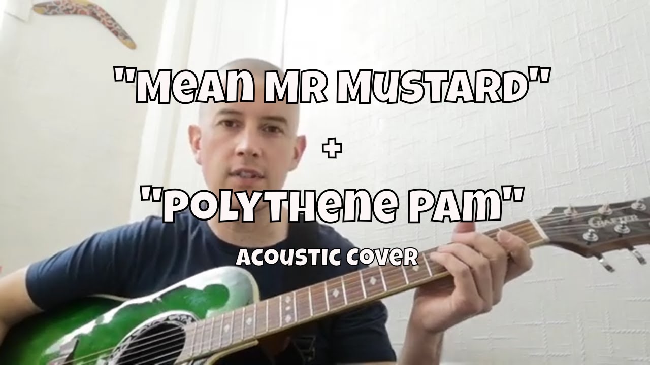 The Beatles "Mean Mr Mustard" + "Polythene Pam" acoustic cover YouTube