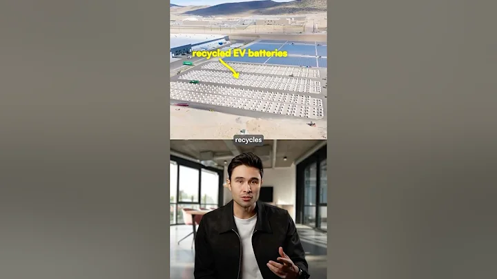 This data center runs off recycled EV batteries🔋#trendingshorts #ai #infrastructure #energy #tech