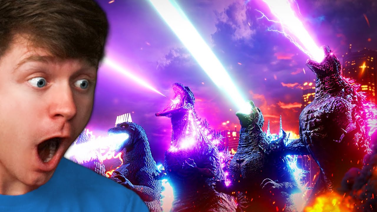 EVOLUTION of GODZILLA ATOMIC BREATH! (Reaction)