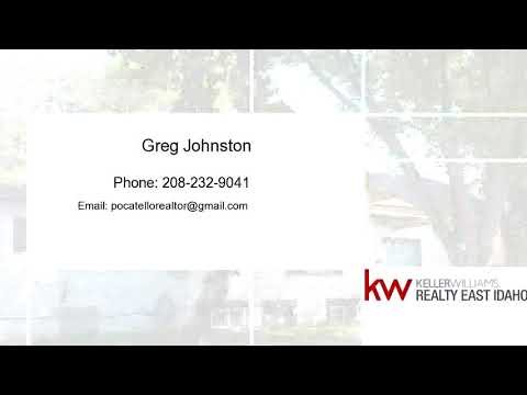 1042 E FREMONT, Pocatello, ID home video tour