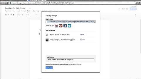 Create QR Codes & Short Links Using Google Drive