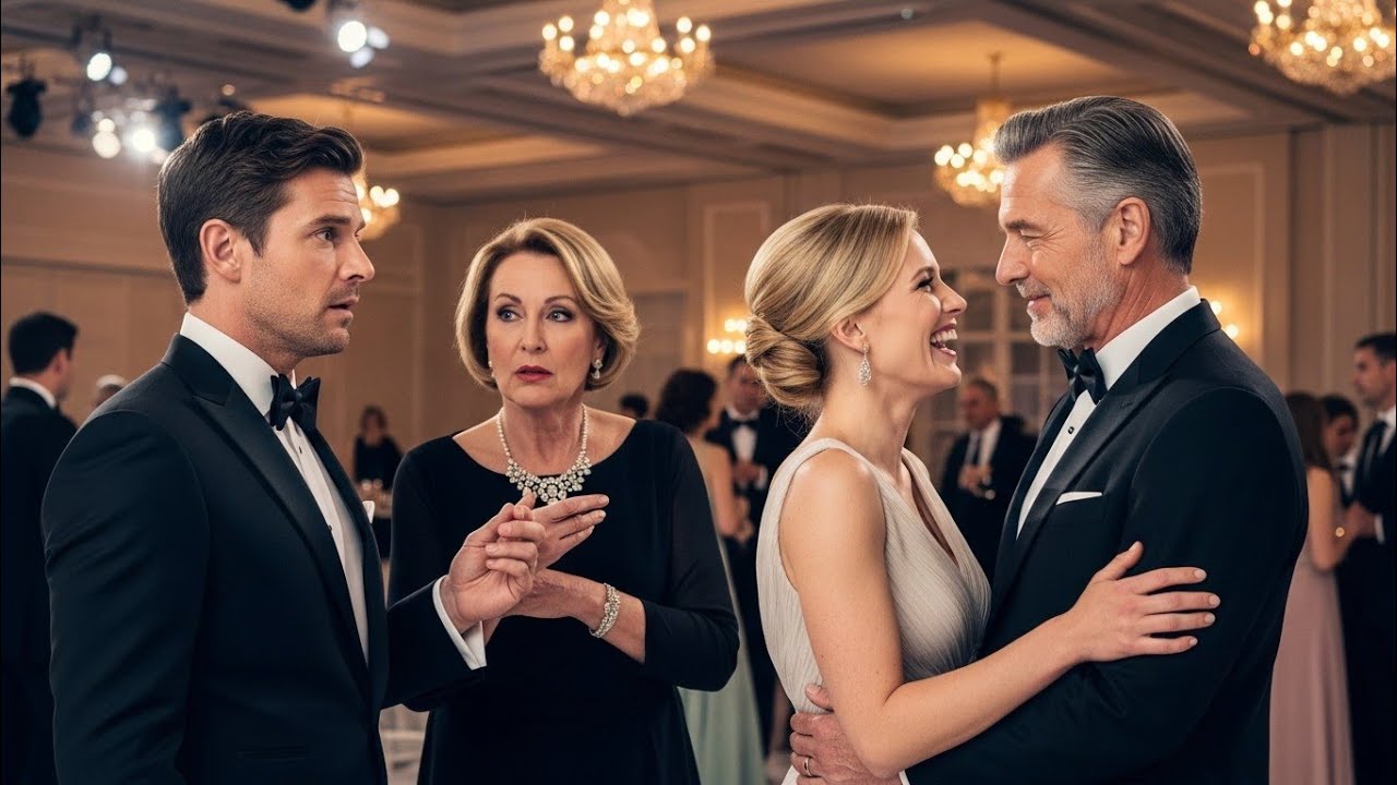 Mi Esposa Me Ignoró Toda la Noche con Su Jefe en la Gala… Su Esposa Me Reveló la Verdad