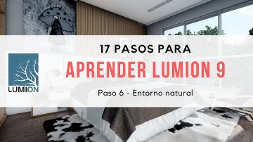 CURSO DE LUMION 9  #06 -  Crear entorno natural