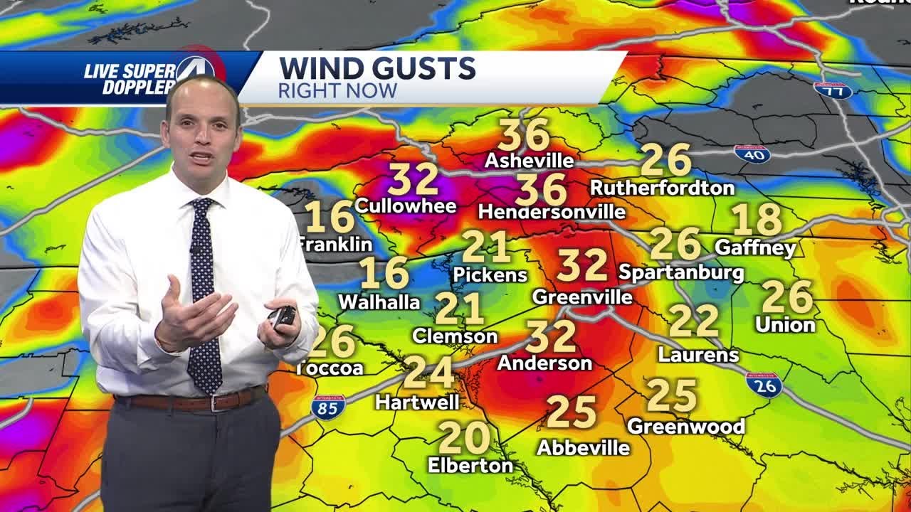 South Carolina: New timing for severe weather in the Upstate; tornadoes ...
