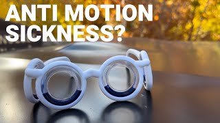 Anti Motion Sickness Glasses? Is this FOR REAL? What Motion Sickness Glasses Look Like