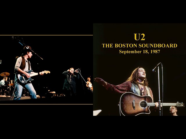 U2 - The Joshua Tree Tour - THE BOSTON SOUNDBOARD (1987/09/18) class=