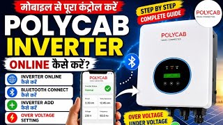 Polycab Inverter Ko Mobile Se Connect Kaise Kare | Bluetooth Setup | Full Settings Guide screenshot 2