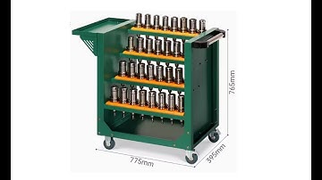 cnc tool storage rack for cnc machine shop