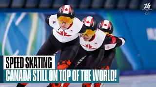 canada battles second straight women s team pursuit gold