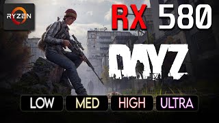 DayZ | RX 580 8GB | Ryzen 3 3100 | All Settings | Benchmark | Gameplay | 1080p
