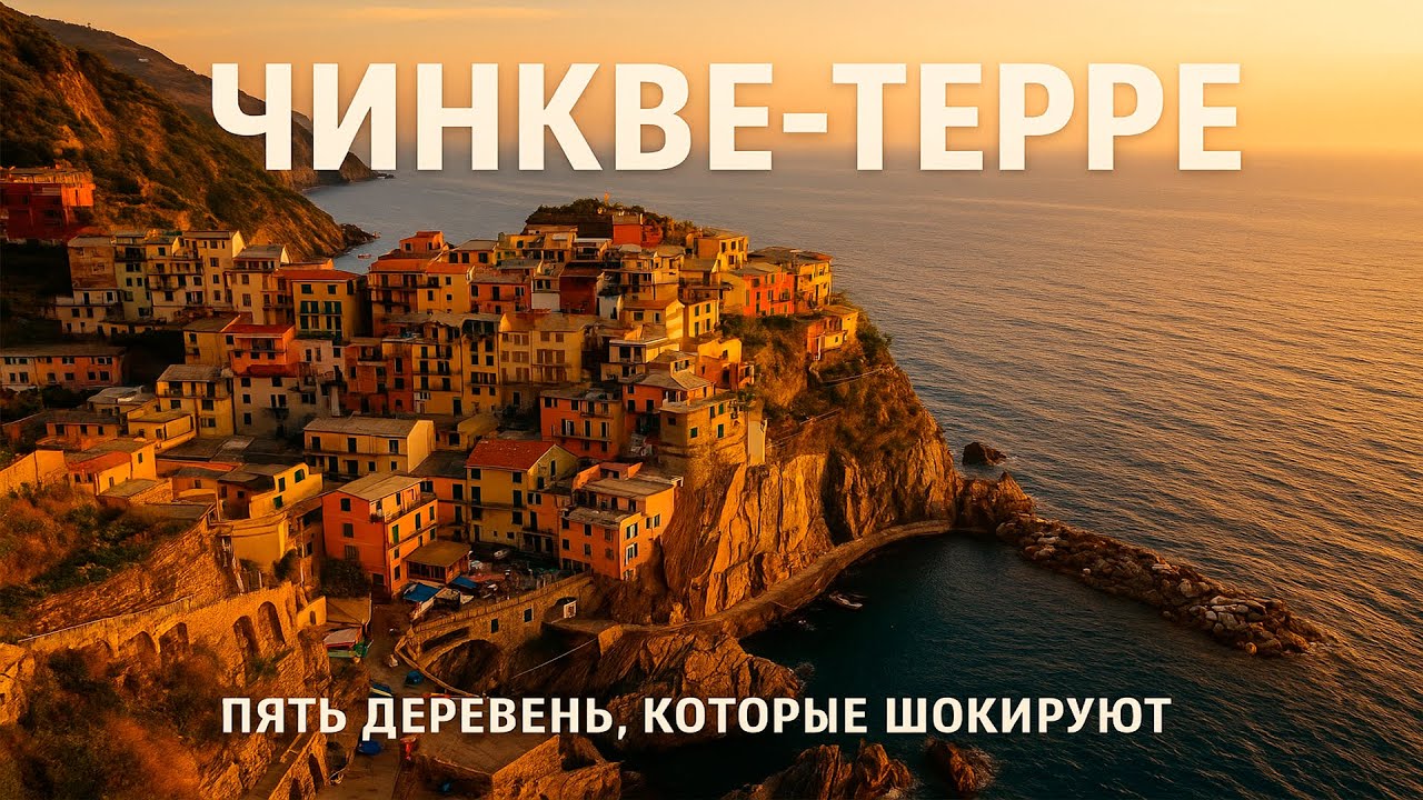 Чинкве Терре: Итальянская сказка на краю обрыва! Путешествие по Лигурии.
