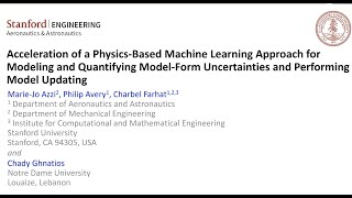 JCISE Feb 2023 Spotlight: Acceleration Of A Physics-Based Machine Learning Approach For Modeling and