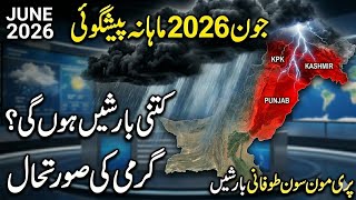 June 2026 monthly outlook weather forecast for June
