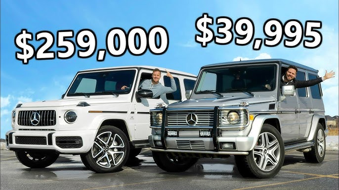 Mercedes G-Class G550 (500) vs G63 AMG FULL REVIEW comparison test