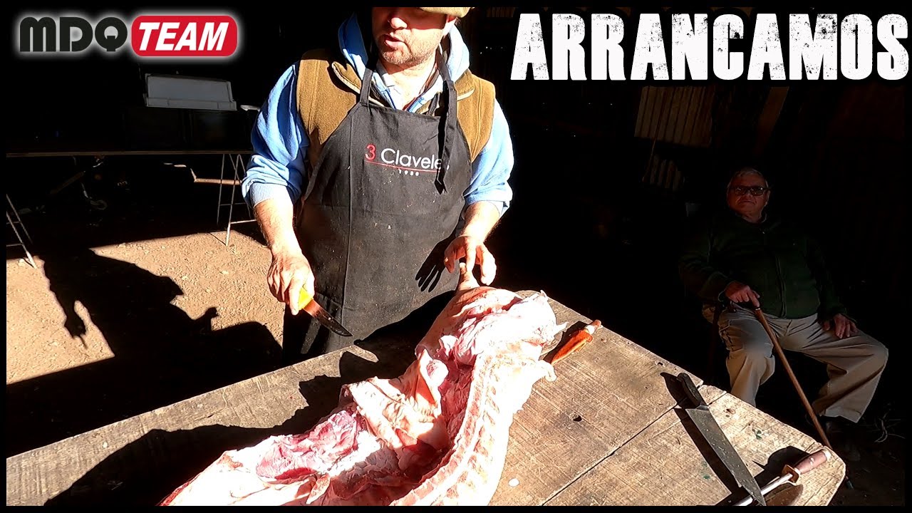 SEMANA de CAMPO - Visitamos DON VICTORIO y arrancamos  carneada