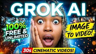 Grok AI Is FREE Again?! Unlimited Image-to-Video Generator
