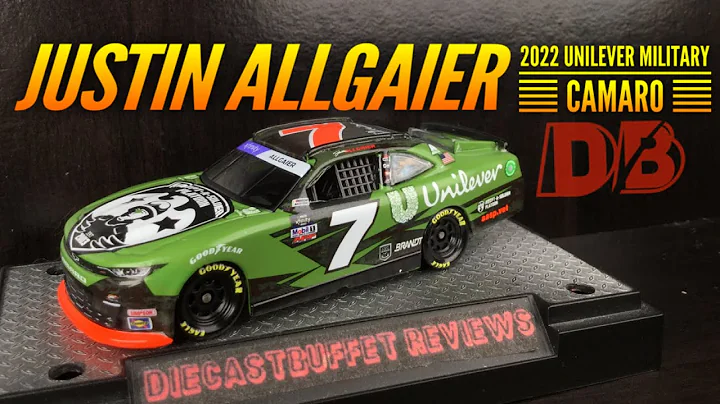 NEW 2022 JUSTIN ALLGAIER UNLEVER MILITARY XFINITY ...