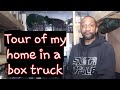 VAN LIFE IN A BOX TRUCK:  A tour of my living space.