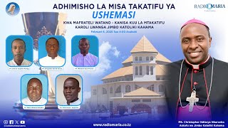   Misa Takatifu Ushemasi Wa Mafrateri Watano  Jimbo Katoliki Kahama