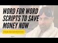 How To Save Money: Word For Word Scripts You Can Use Now