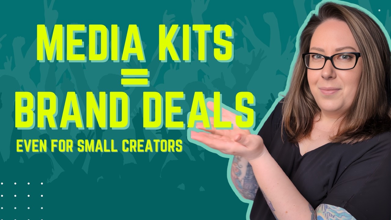 You Need a Media Kit (Even if You're a Small Creator) | Creator PR Series
