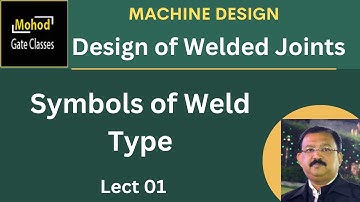 Design of Welded Joints 01 Symbols of Weld Type