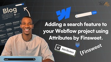 How to implement a SEARCH Feature in 5 minutes with Finsweet Attributes