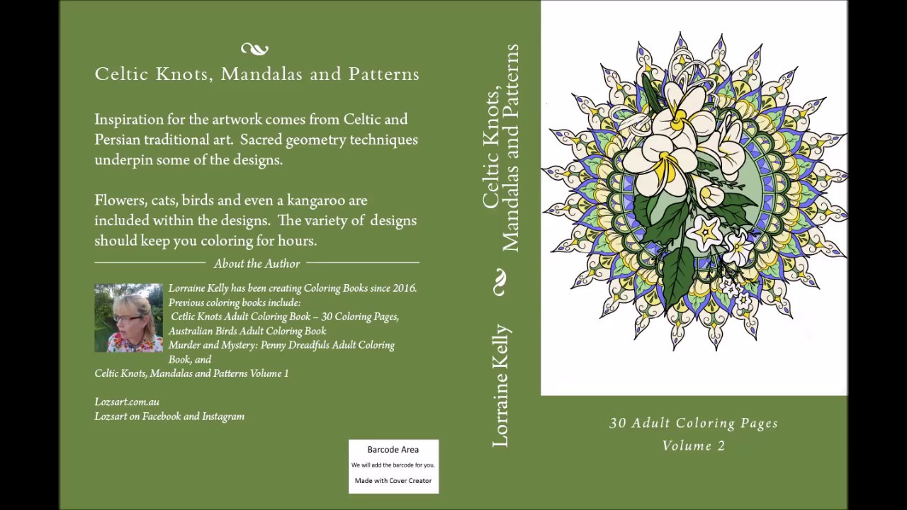 Preview Of Celtic Knots Mandalas And Patterns Vol 2 Adult Coloring Book Youtube