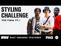 Sangiev, Magnus & Rickey Thompson Compete in a MAD Styling Challenge | Best Dressed Youtuber 2018