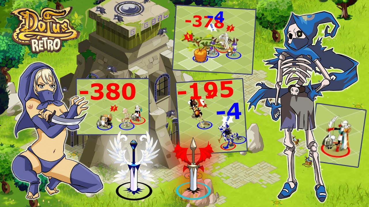 Le SRAM top tier en 1v1 ?? 💀⚡ PvP 1v1 Dofus Retro